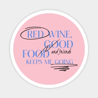 Red Wine Lover Magnet